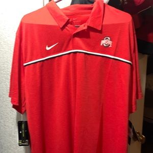 Ohio State dry fit polo 2xxl